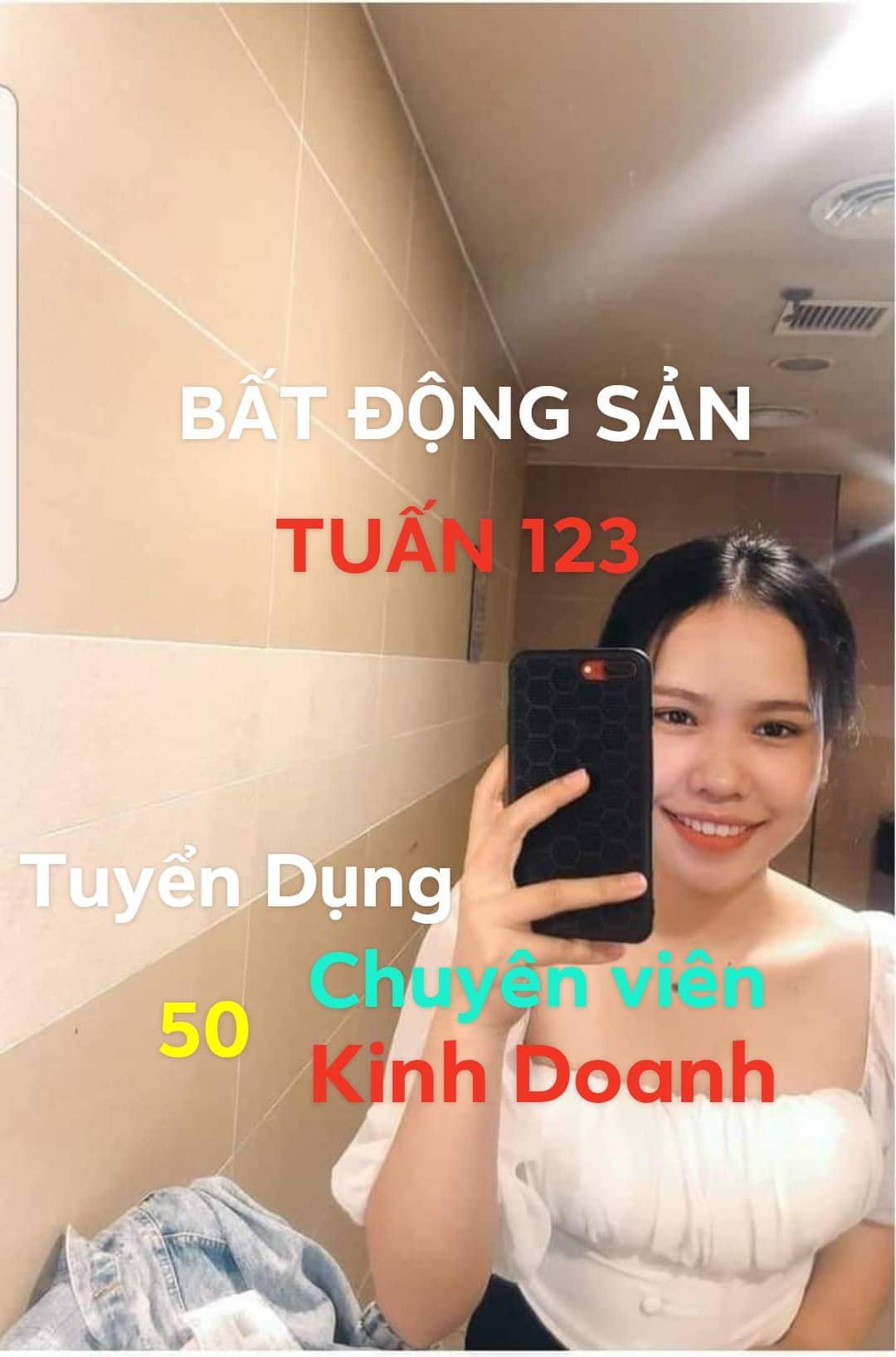 BẤT ĐỘNG SẢN TUẤN 123 MIỀN NAM TUYỂN DỤNG.