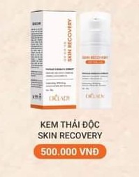 KEM THẢI ĐỘC SKIN RECOVERY.