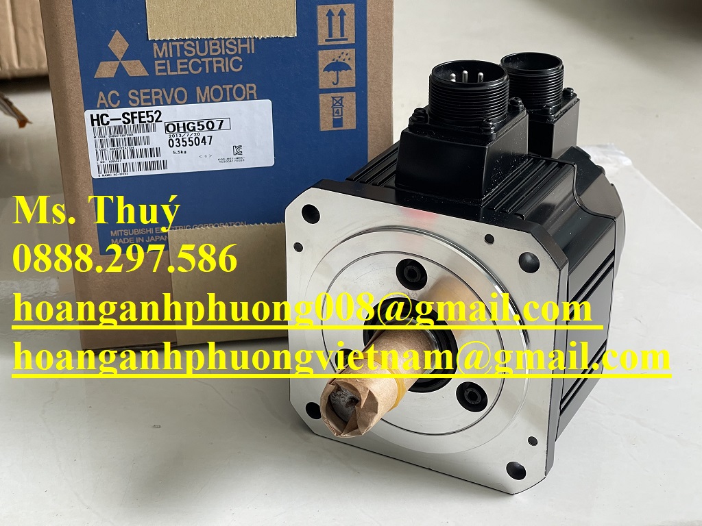 Bộ động cơ Servo HC-SFE52 - Mitsubishi nhập khẩu Japan
