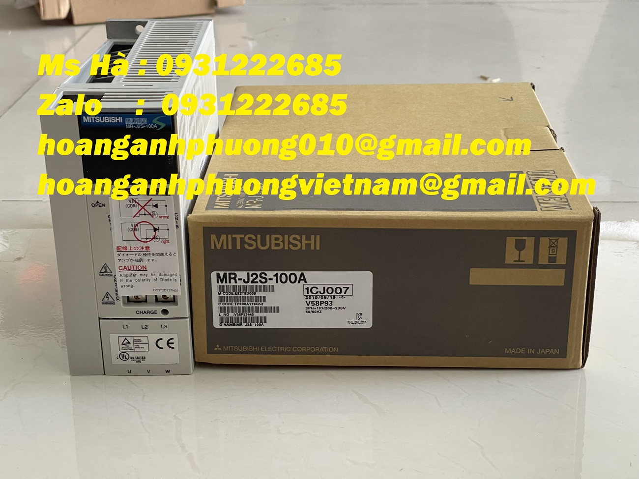 MR-J2S-100A bộ điều khiển - chuyên chính hãng Mitsubishi