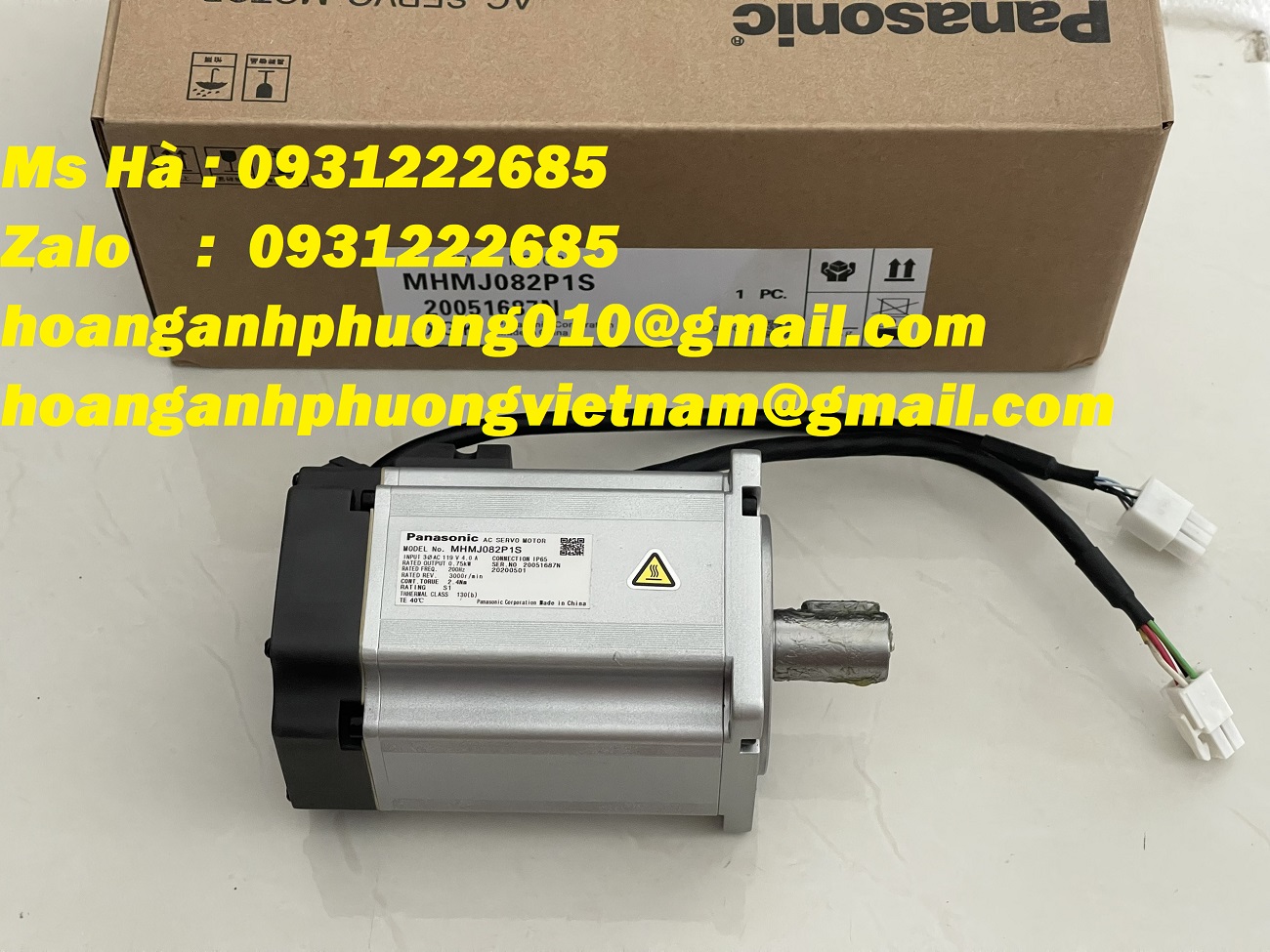 MHMJ082P1S | servo MHMJ series panasonic | giá tốt chốt ngay