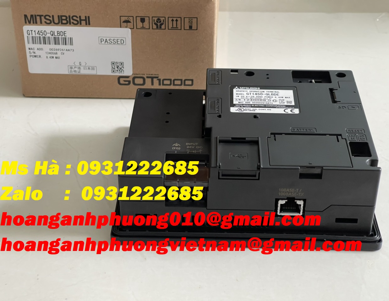 New 100% - Màn hình công nghiệp GT1450-QLBDE mitsubishi