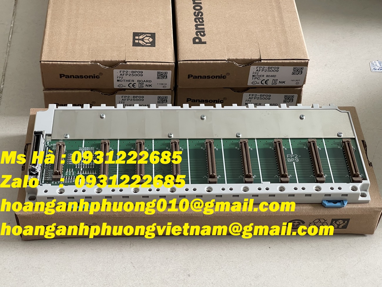 Đế sử dụng cho PLC FP2 series panasonic FP2-BP09