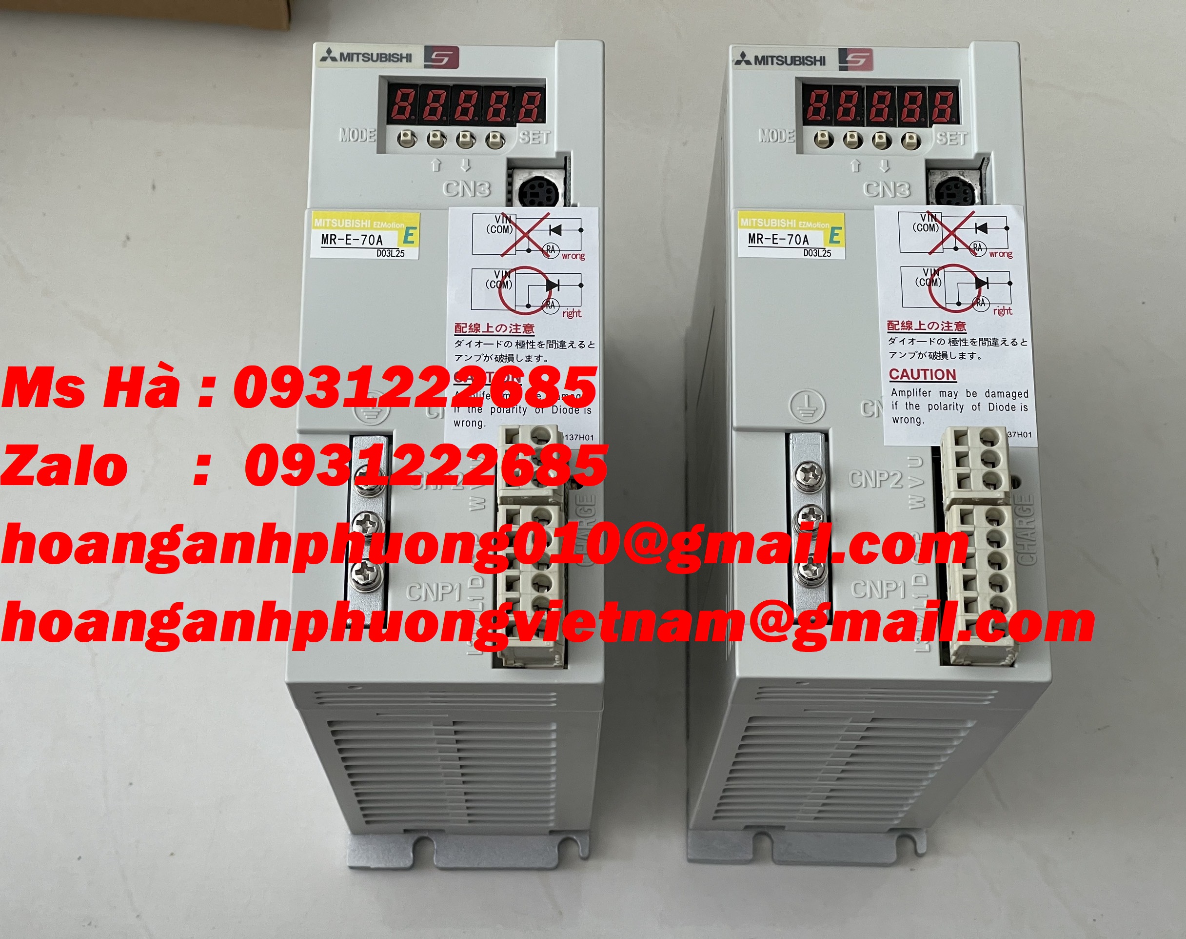 Mitsubishi - Bộ MR-E-70A MR-JE series - hỗ trợ giá tốt