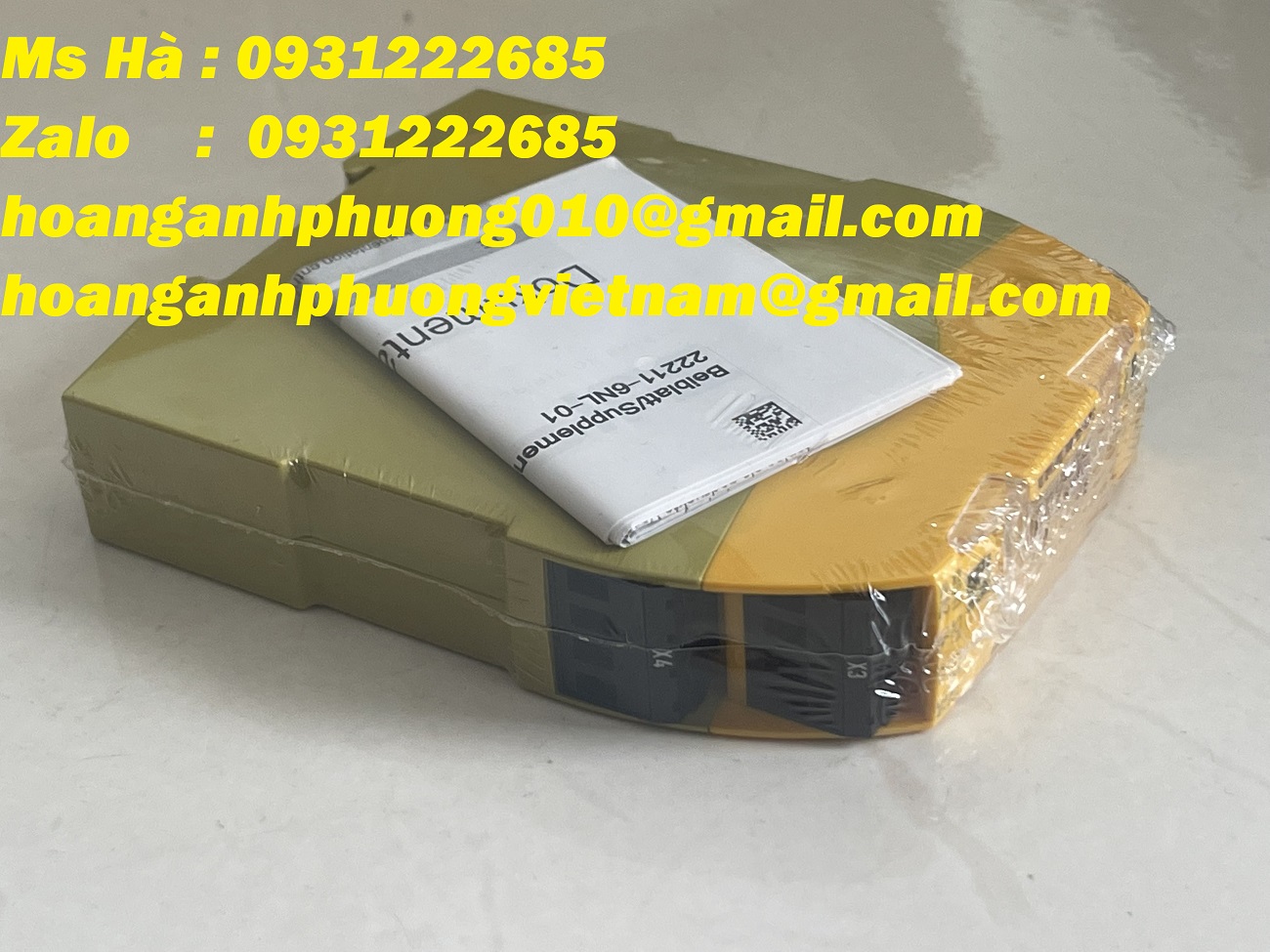 Relay 750104 Pilz PNOZ S4 24VDC 3n/o 1n/c giá tốt hiện nay