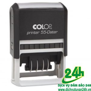 Dấu lật tự động Colop ngày tháng năm Printer 55 dater