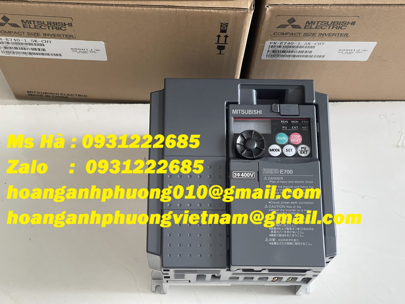 FR-E740-1.5K-CHT | Mitsubishi Inverter | Bán biến tần