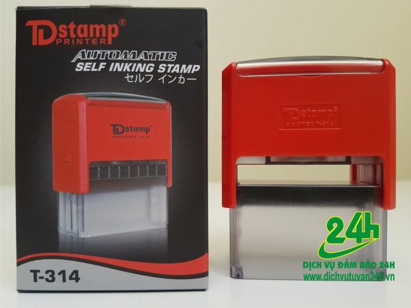 Hộp dấu tự động TDstamp T314