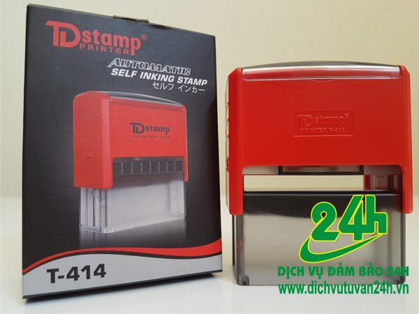 Hộp dấu tự động TDstamp T414