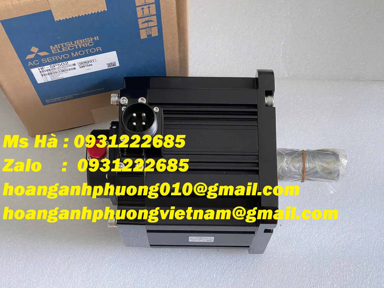 Động cơ 5kW giá tốt hàng nhập HF-SP502 mitsubishi