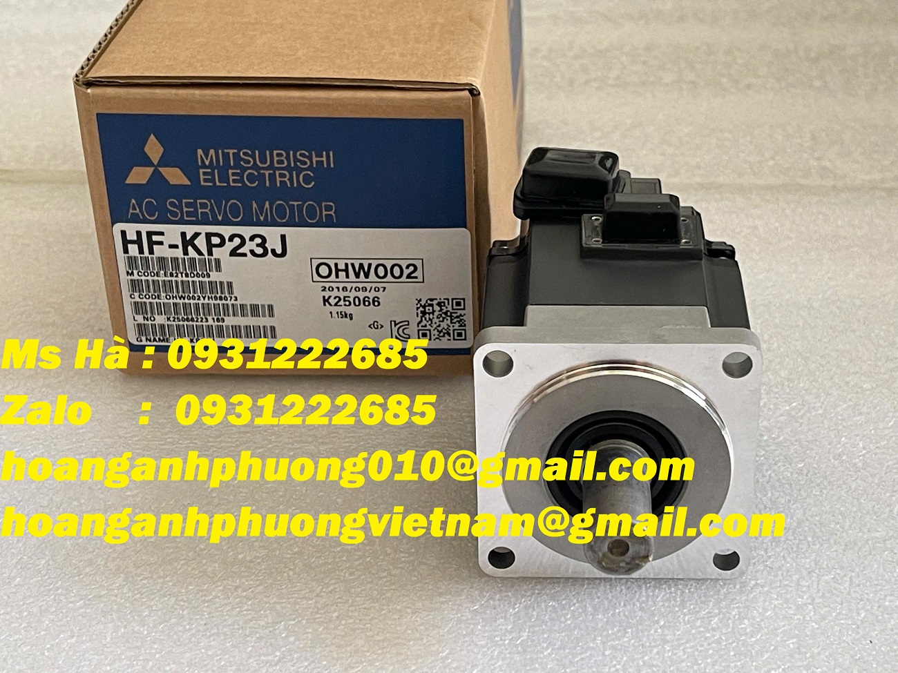 Mitsubishi - Japan servo motor HF-KP23J chính hãng