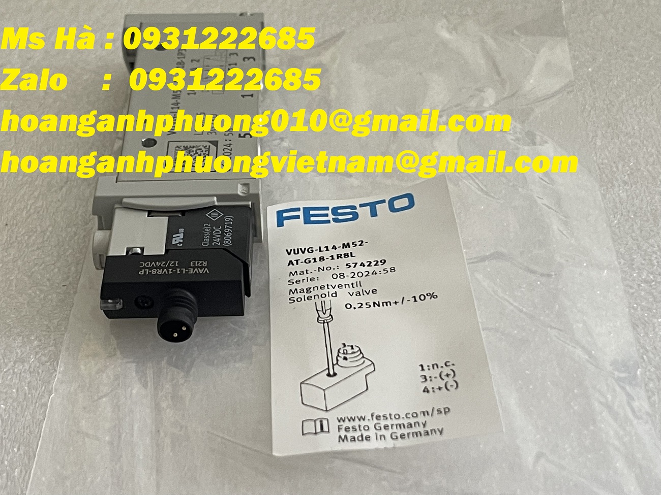 VUVG-L14-M52-AT-G18-1R8L | Van Festo | thiết bị nhập