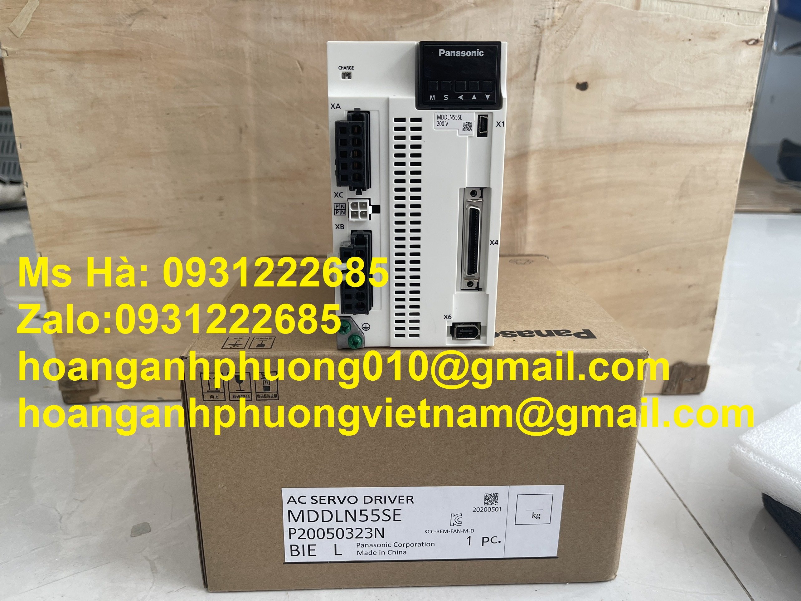 Nhập trực tiếp dòng panasonic servo driver MDDLN55SE