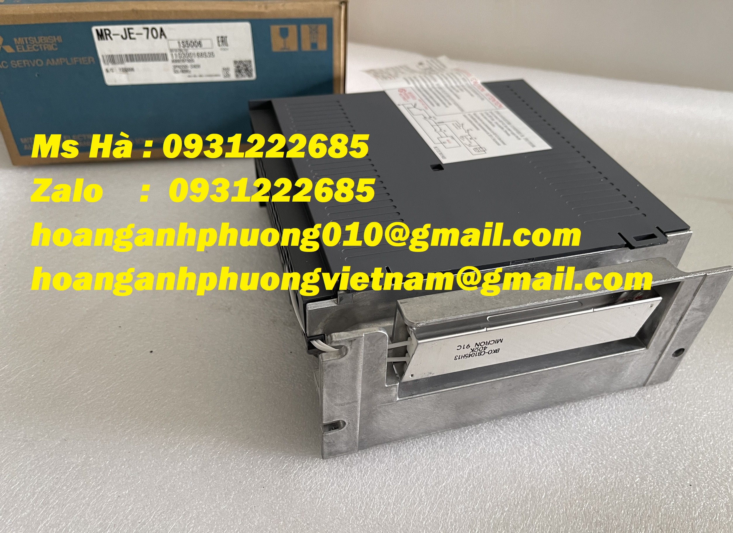 Điện công nghiệp chính hãng | MR-JE-70A mitsubishi | servo