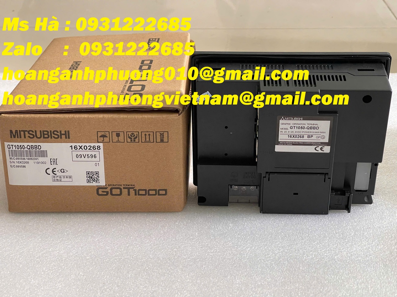 HAP - Cung cấp HMI GOT1000 sê ri GT1050-QBBD mitsubishi