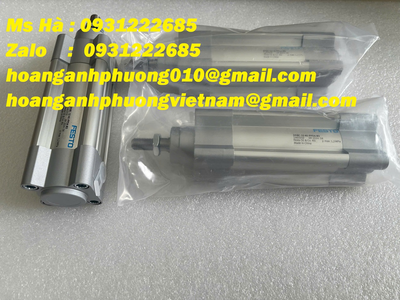 Festo - nhập trực tiếp hãng - xi lanh DSBC-32-41-PPSA-N3