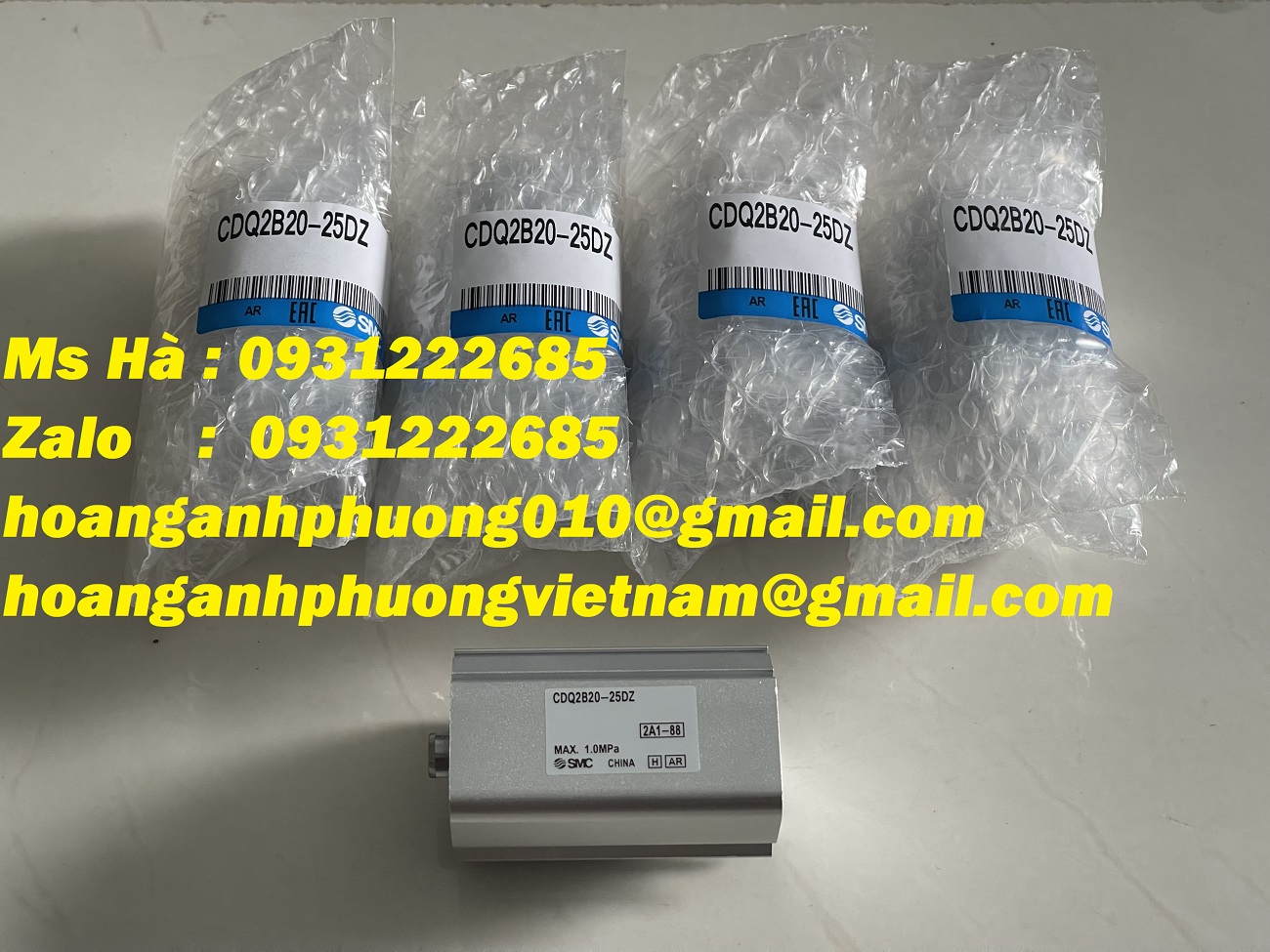 CDQ2B20-25DZ SMC - Xi lanh - chuyên bán hàng ngành tự động hóa