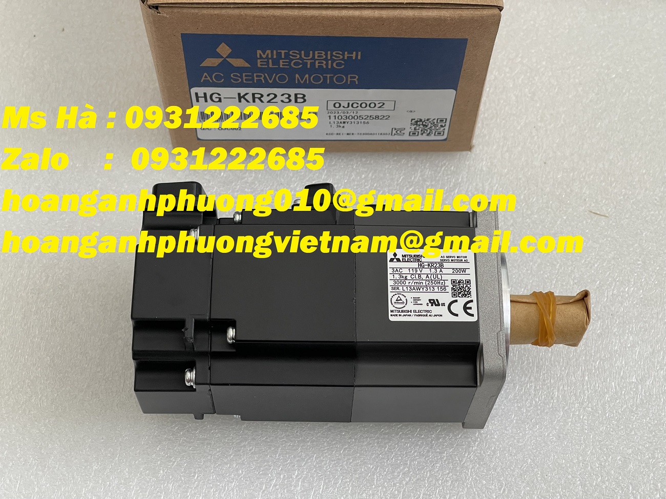 HG-KR23B motor mitsubishi - nhập trực tiếp - HG-KR series