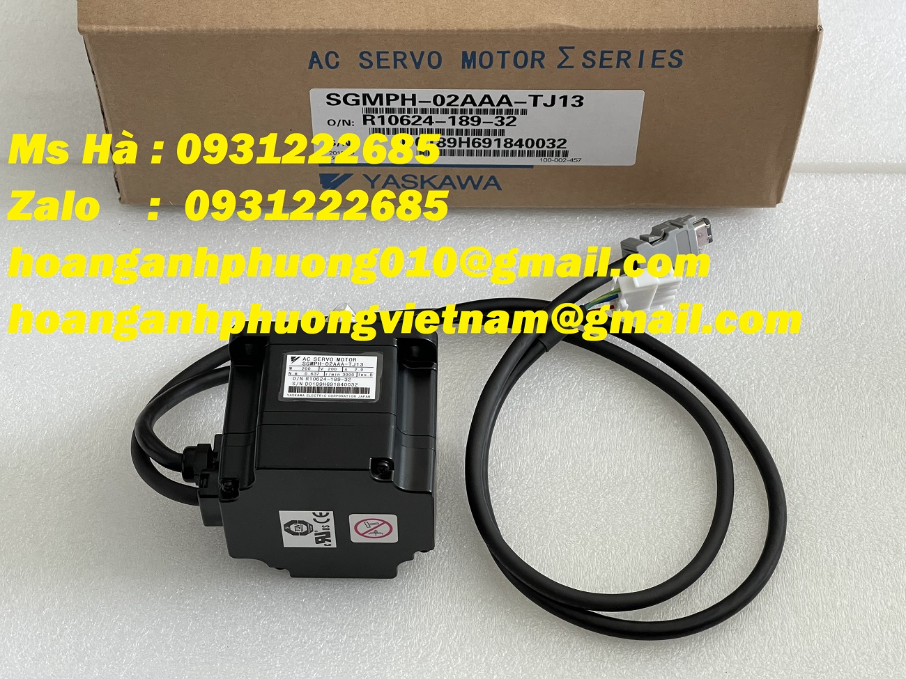 Cung cấp hàng mới - Servo motor Yaskawa SGMPH-02AAA-TJ13