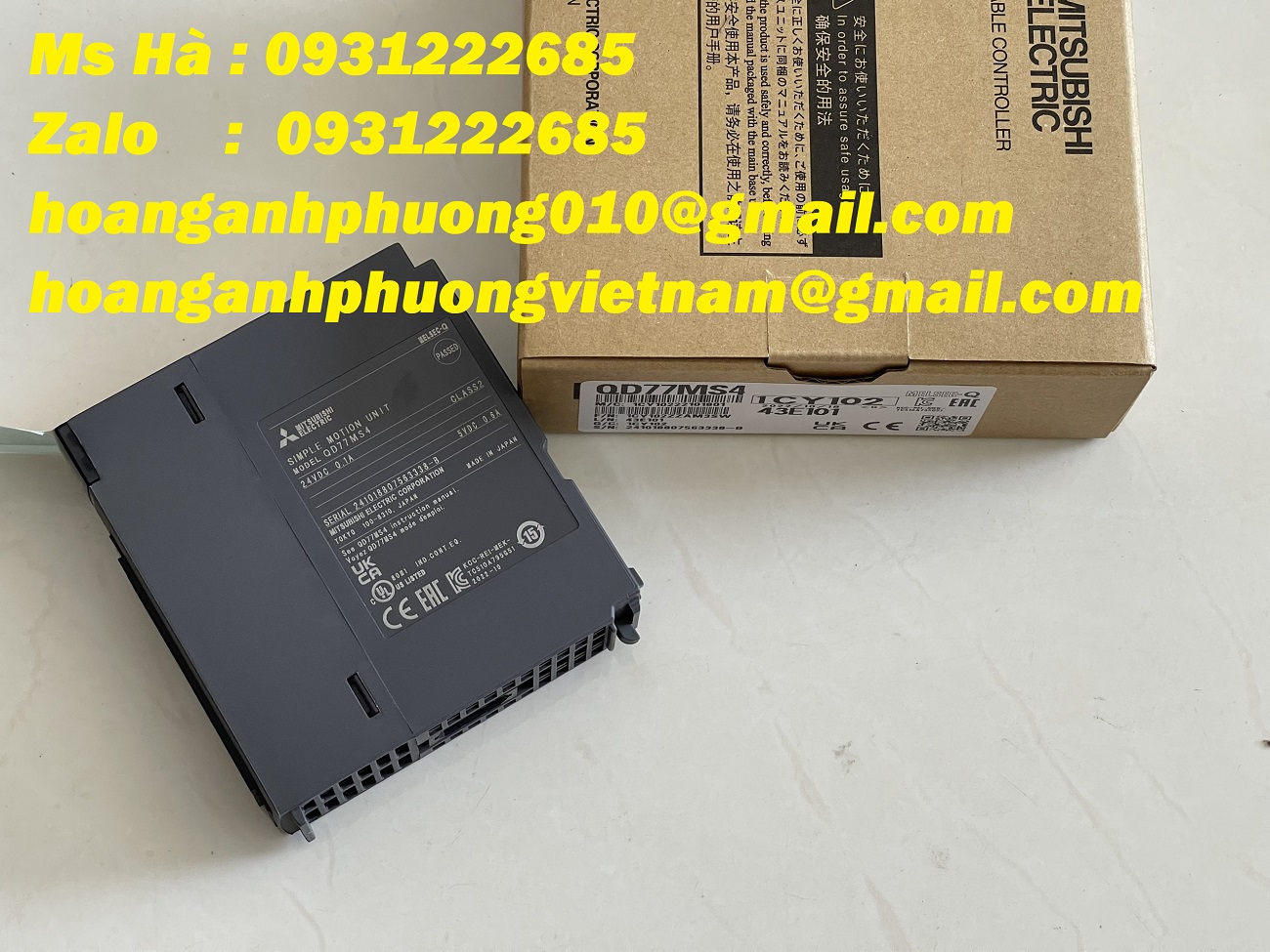 Module vị trí nhập mới 100% QD77MS4 hãng mitsubishi