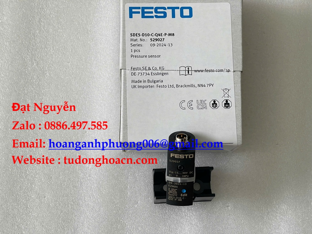 SDE5-D10-C-Q4E-P-M8 Cảm biến chính hãng FESTO giá tốt