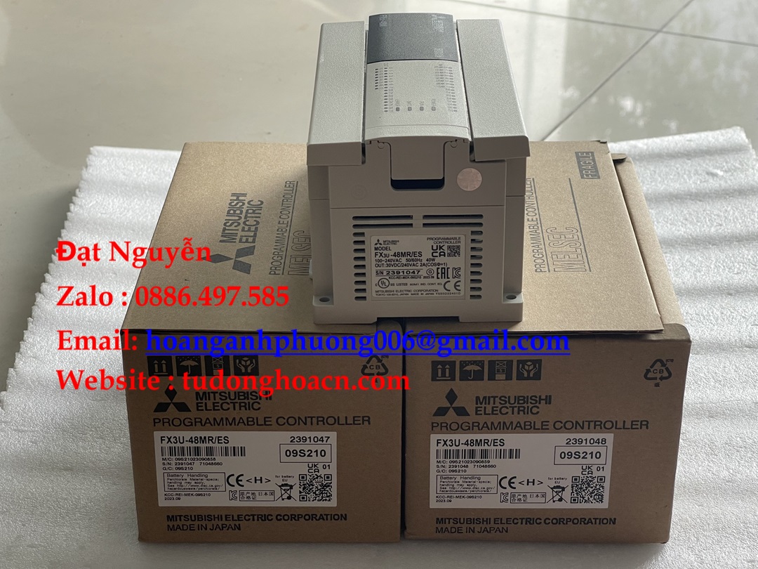 Bộ PLC lập trình FX3U-48MR/ES Mitsubishi Giải pháp điều khi