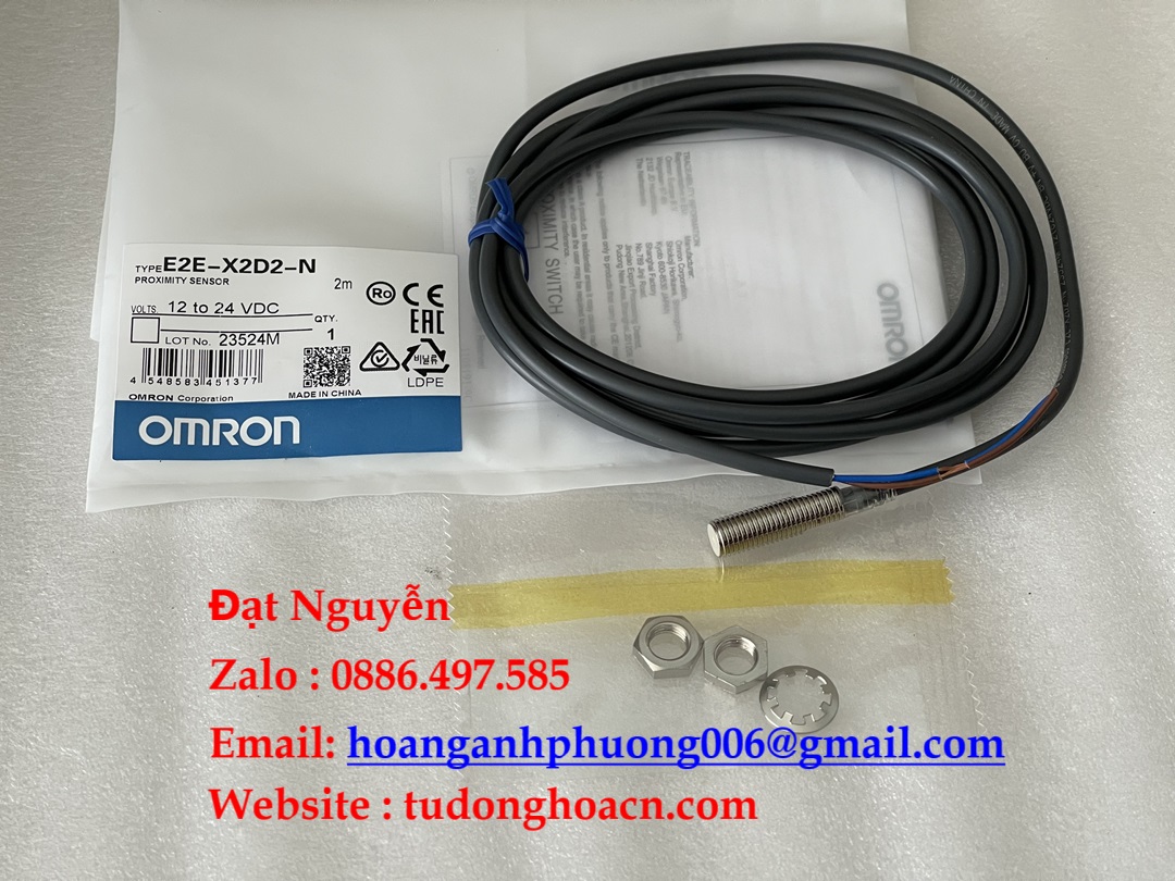 Phân Phối Cảm Biến Tiệm Cận E2E-X2D2-N Omron Giá Tốt