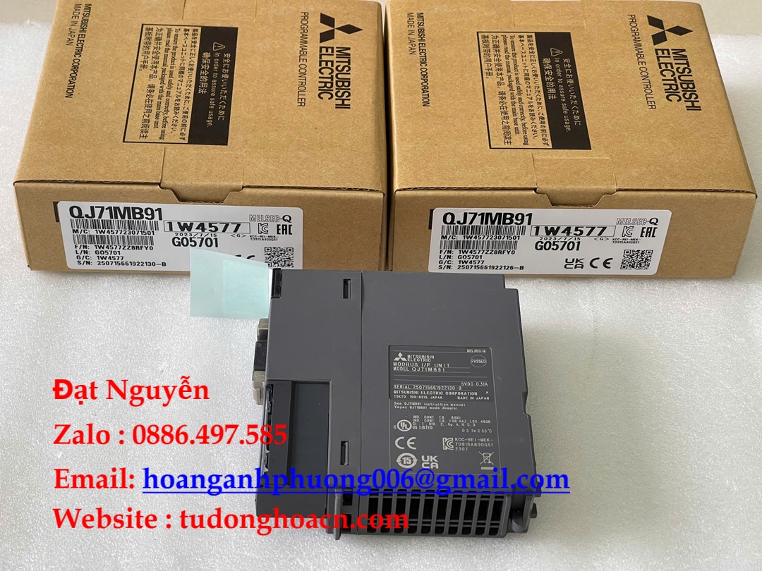 Bộ Mô Đun QJ71MB91 Mitsubishi Hàng Chính Hãng Giá Rẻ