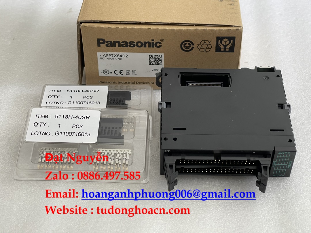 AFP7X64D2 Panasonic Mô Đun Mở Rộng I/O Đáng Tin Cậy