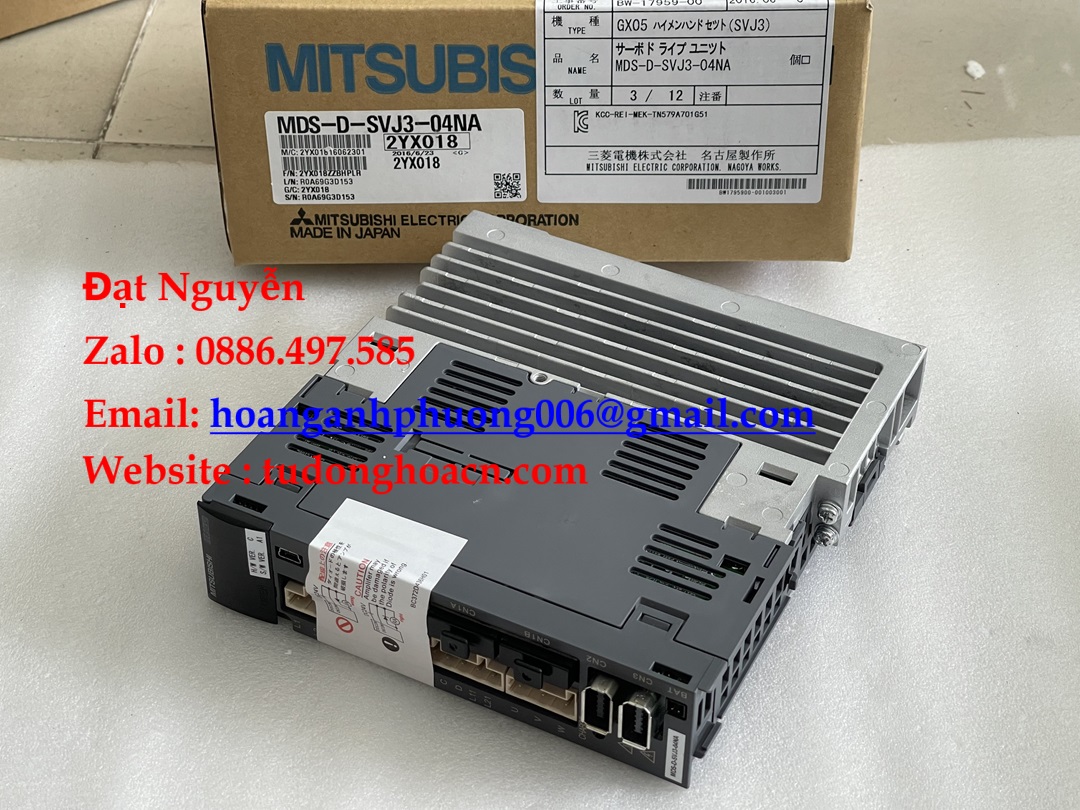 Bộ Điều Khiển Servo MDS-D-SVJ3-04NA Hàng Nhập Khẩu