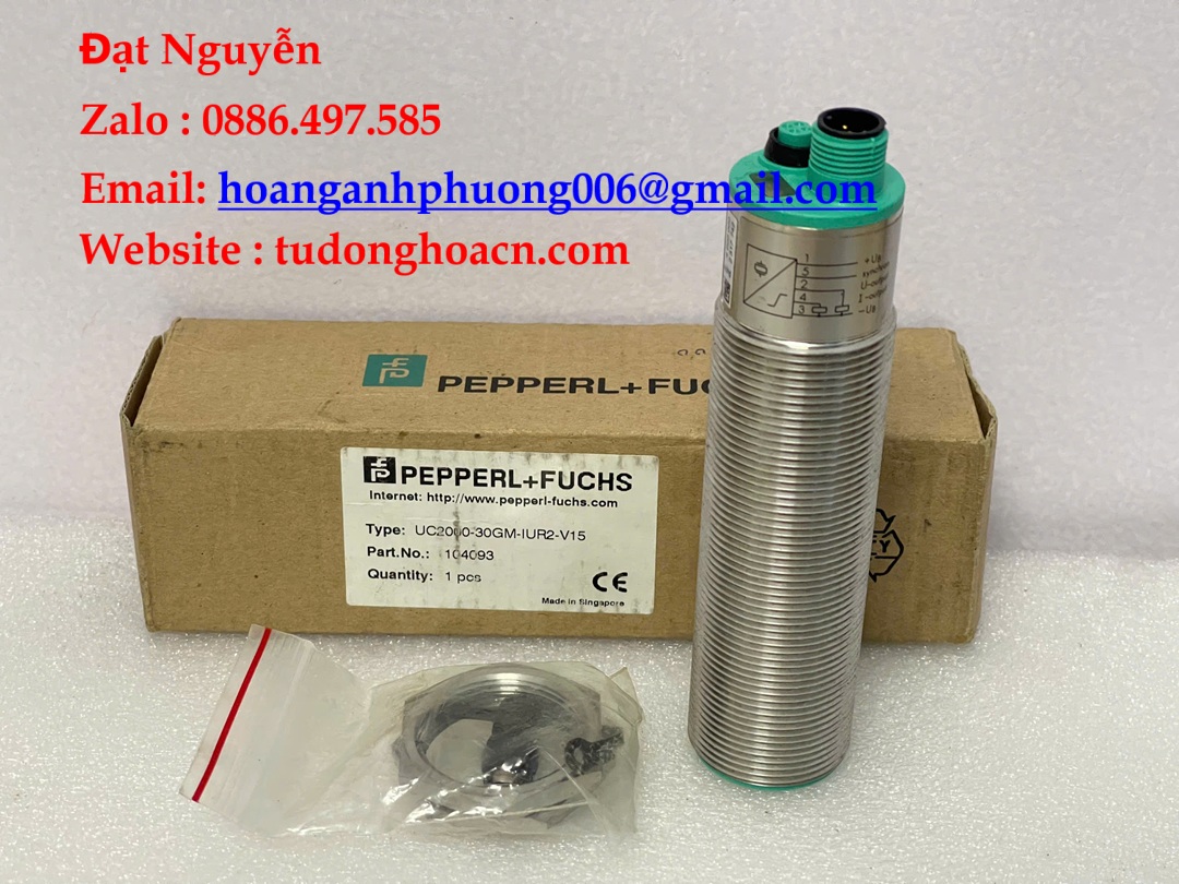 Cảm biến siêu âm UC2000-30GM-IUR2-V15 PEPPERL+FUCHS