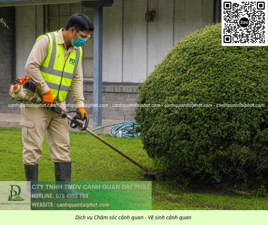 BÁO GIÁ CẮT CỎ – DỌN DẸP VỆ SINH CẢNH QUAN ĐỒNG NAI
